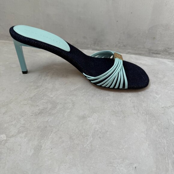 Dear Frances Sade Sandal, Denim - Picture 1 of 9